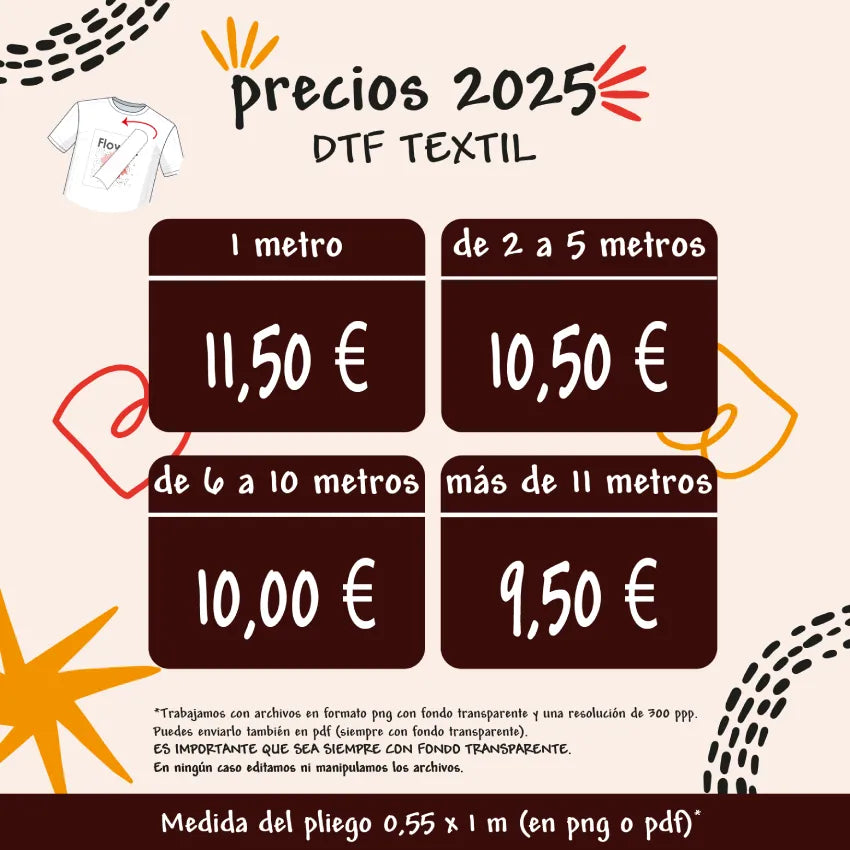 DTF Textil - Sube tus archivos