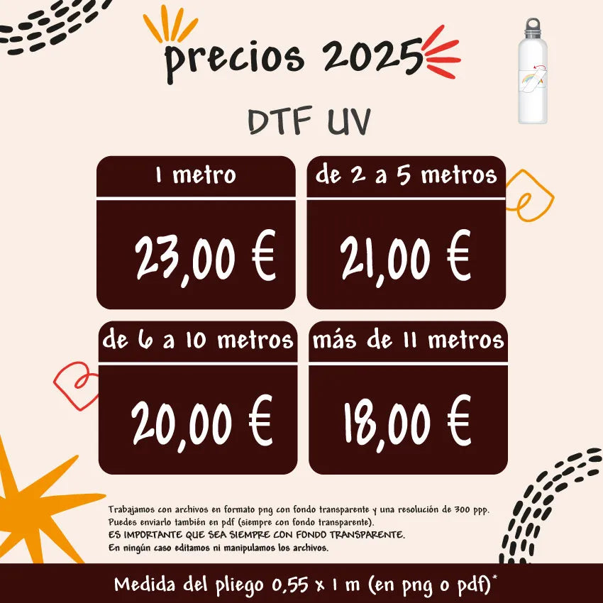 DTF UV - Sube tus archivos
